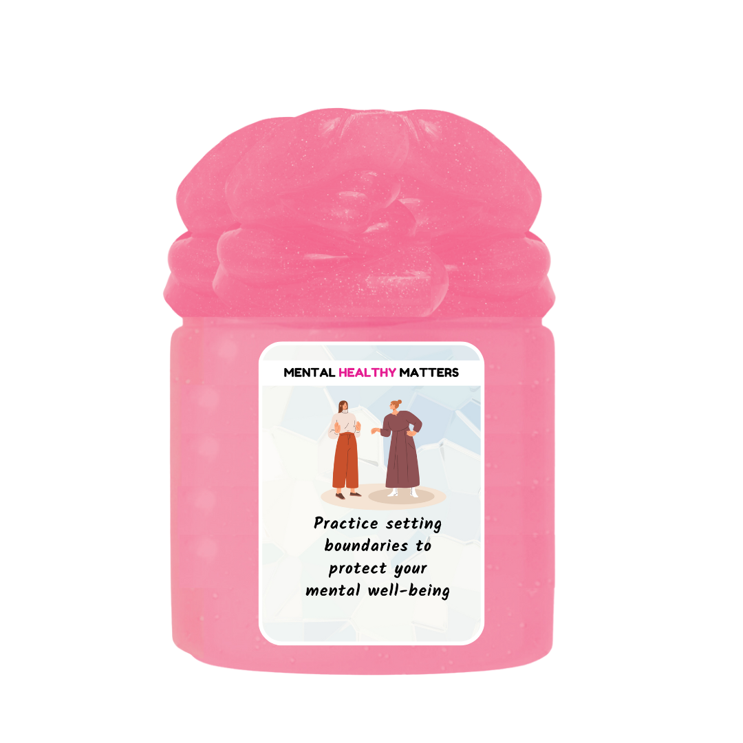 PRACTICE SETTING BOUNDARIES TO PROTECT YOUR MENTAL WELL-BEING | MENTAL HEALTH SLIMES