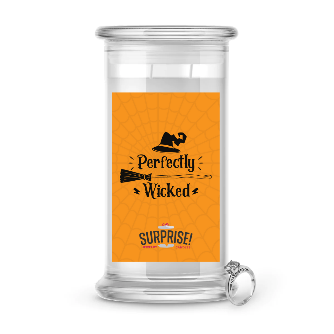 PERFECTLY WICKED HALLOWEEN JEWELRY CANDLE