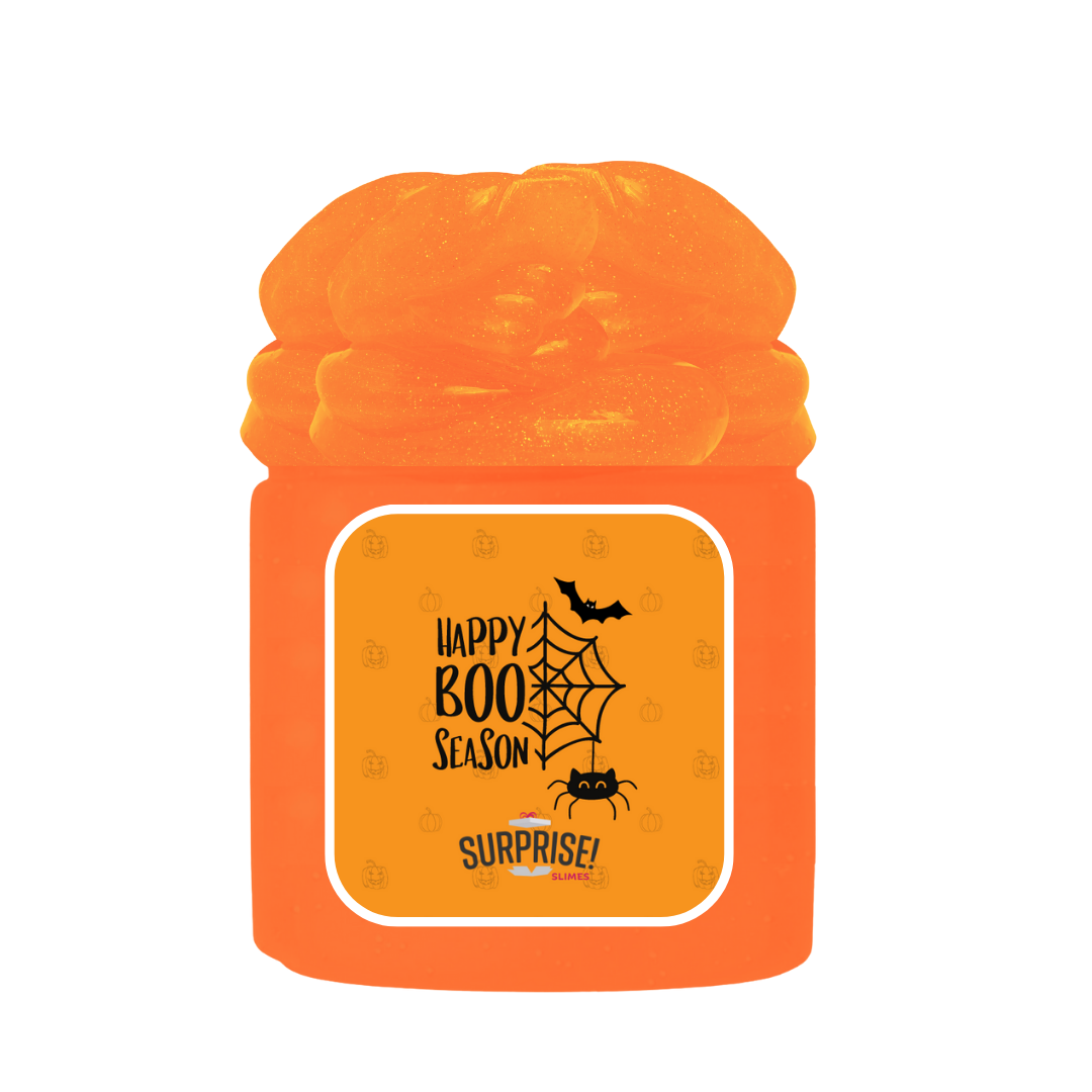 HAPPY BOO SEASON HALLOWEEN SLIME