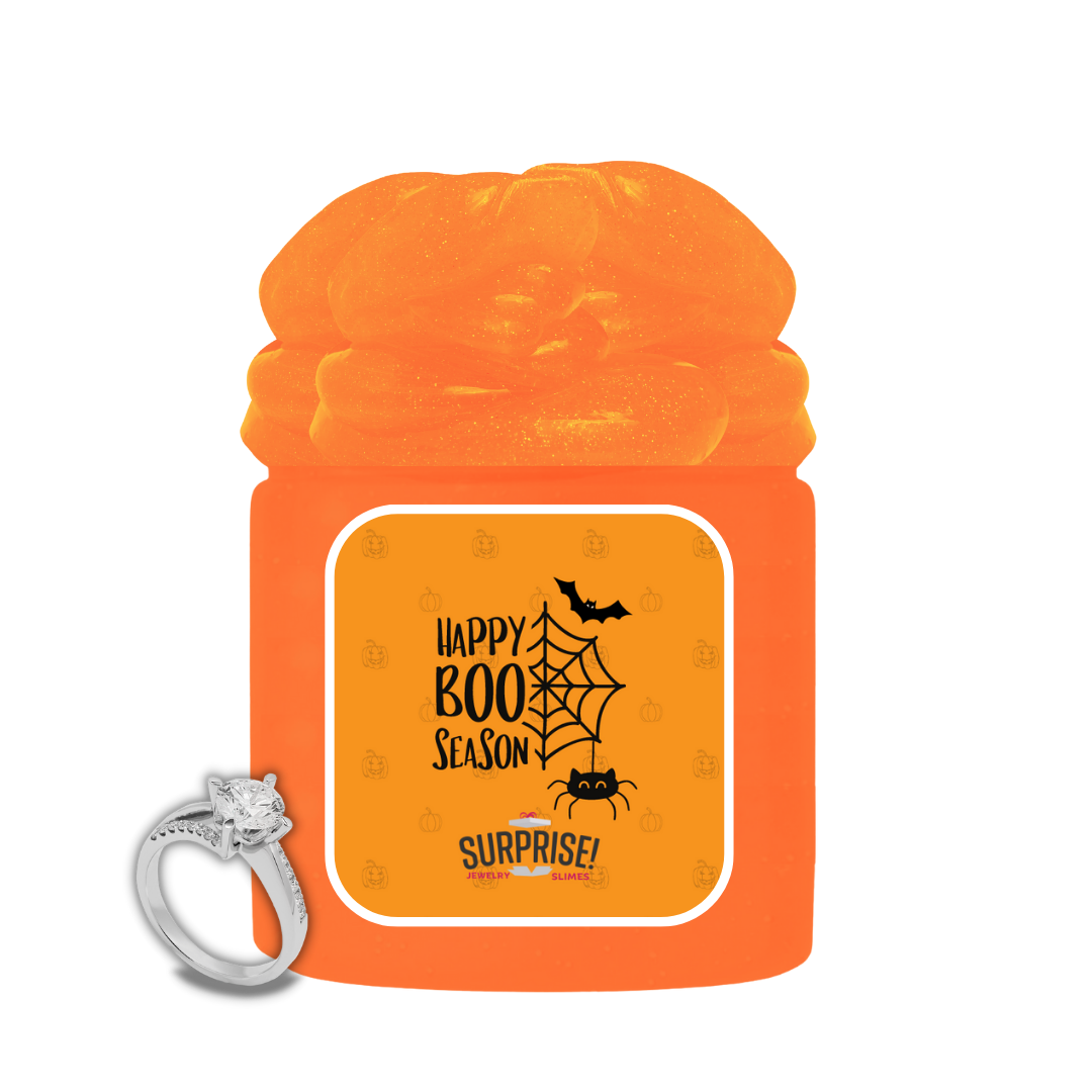 HAPPY BOO SEASON HALLOWEEN JEWELRY SLIME