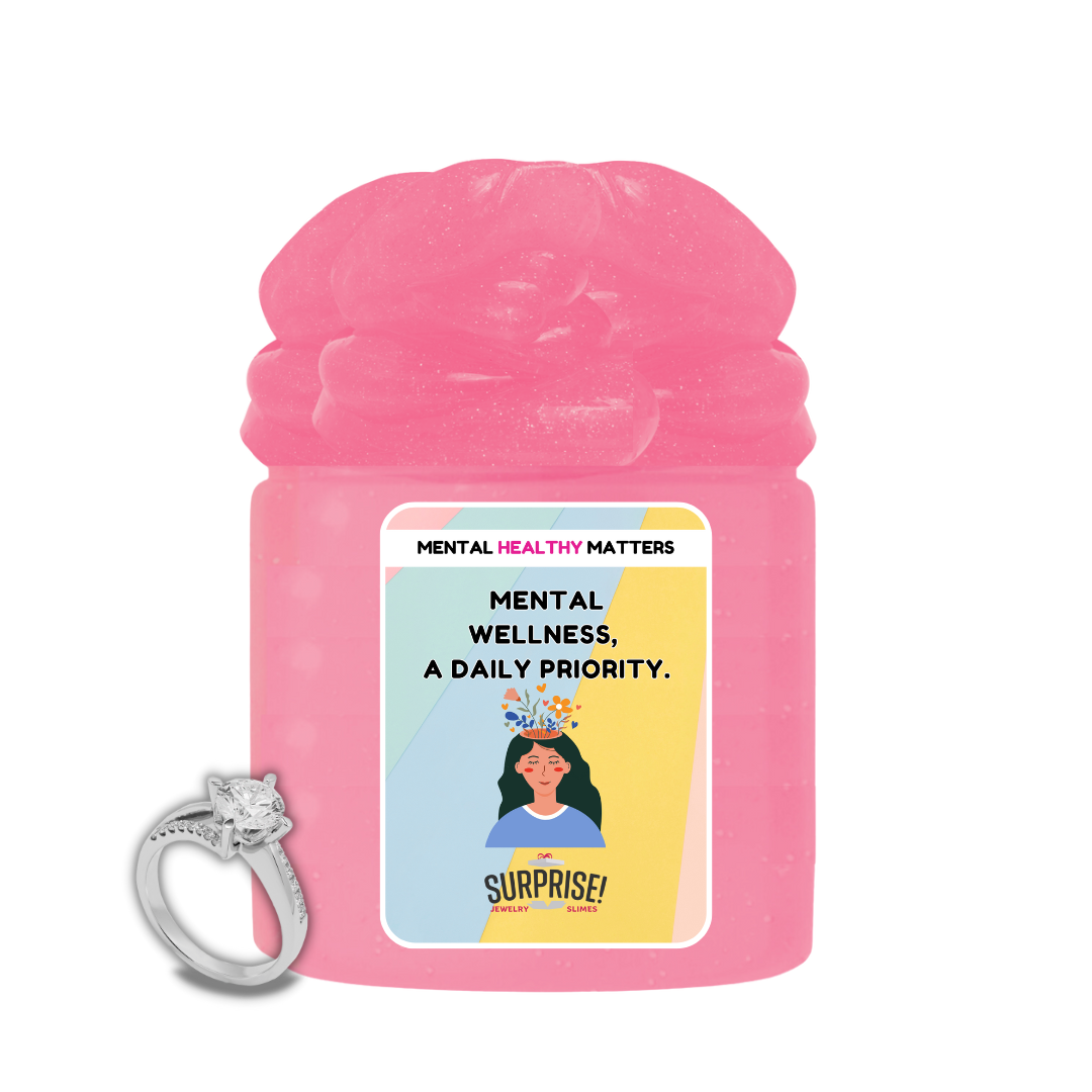 MENTAL WELLNESS, A DAILY PRIORITY | MENTAL HEALTH JEWELRY SLIMES