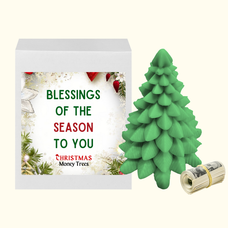 Blessing of the season to you | Christmas Cash Tree