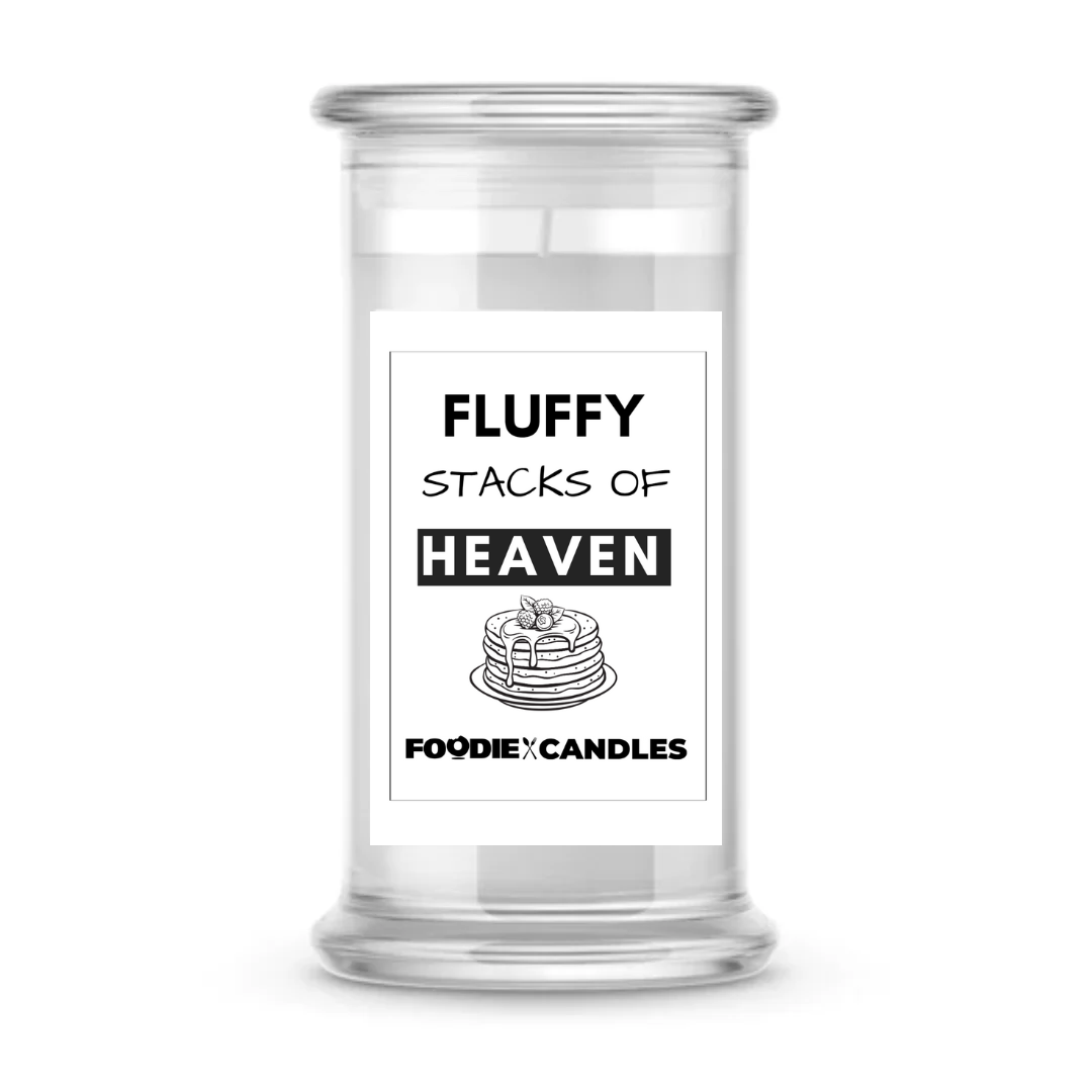 Fluffy Stacks of heaven | Foodie Candles