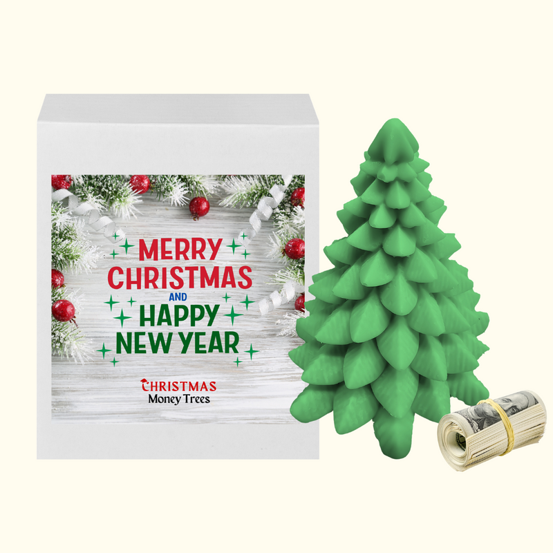 Merry Christmas and Happy New Year | Christmas Cash Tree