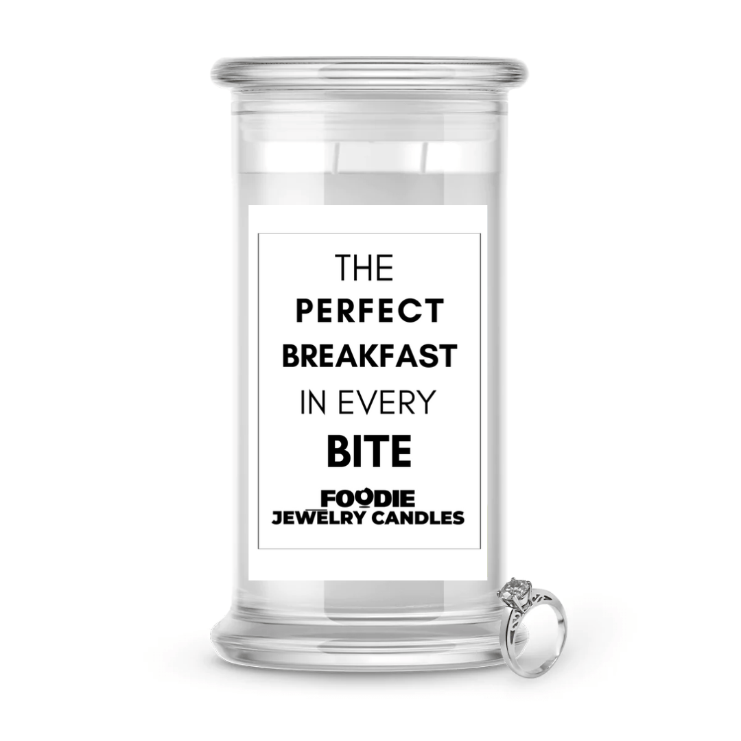 The perfect breakfast in every bite | Foodie Jewelry Candles