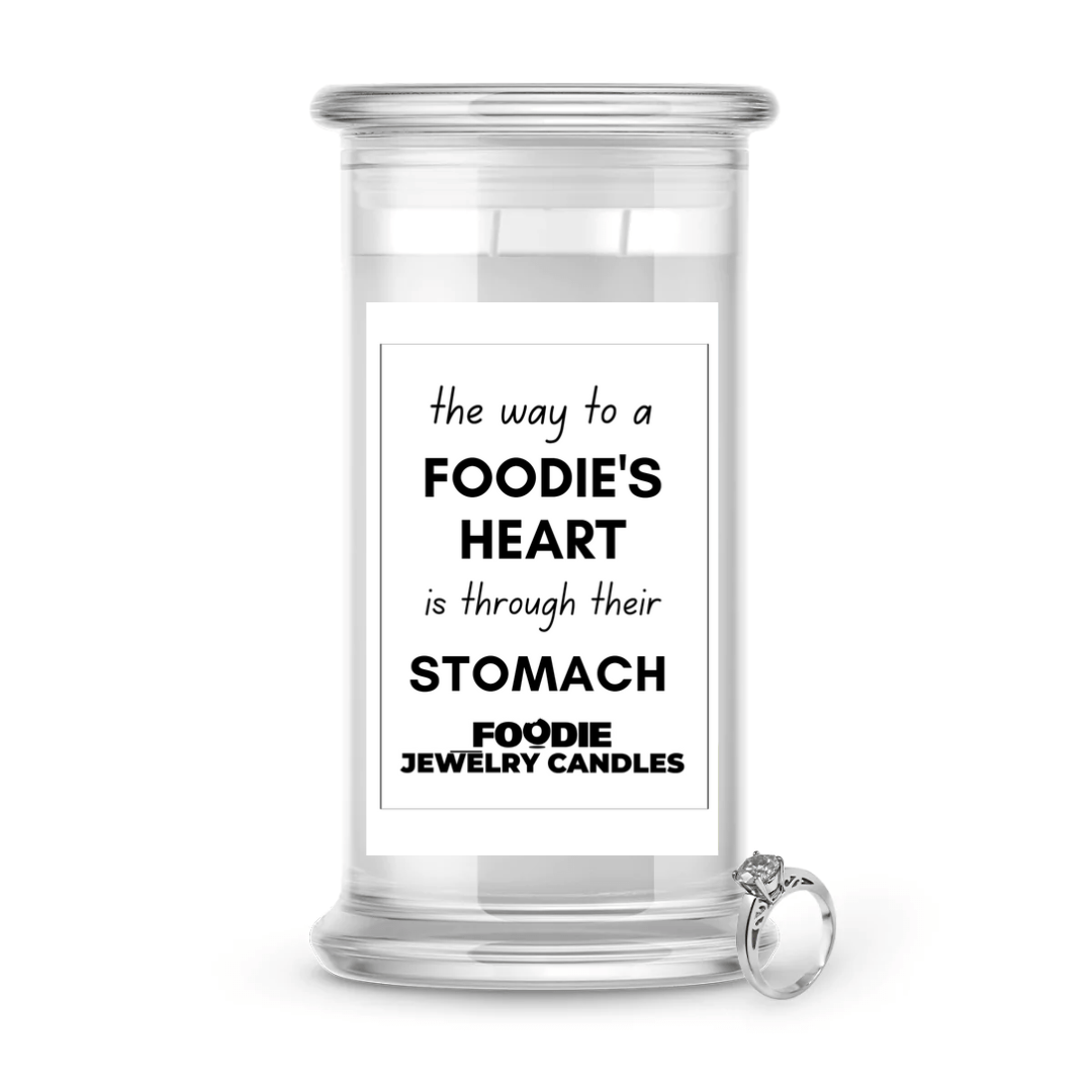 The Way to a Foodies Heart is through their stomach | Foodie Jewelry Candles