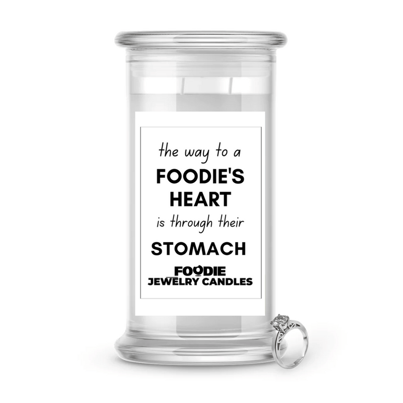 The Way to a Foodies Heart is through their stomach  | Foodie Jewelry Candles