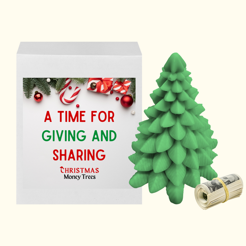 A Time For Giving and Sharing | Christmas Cash Tree