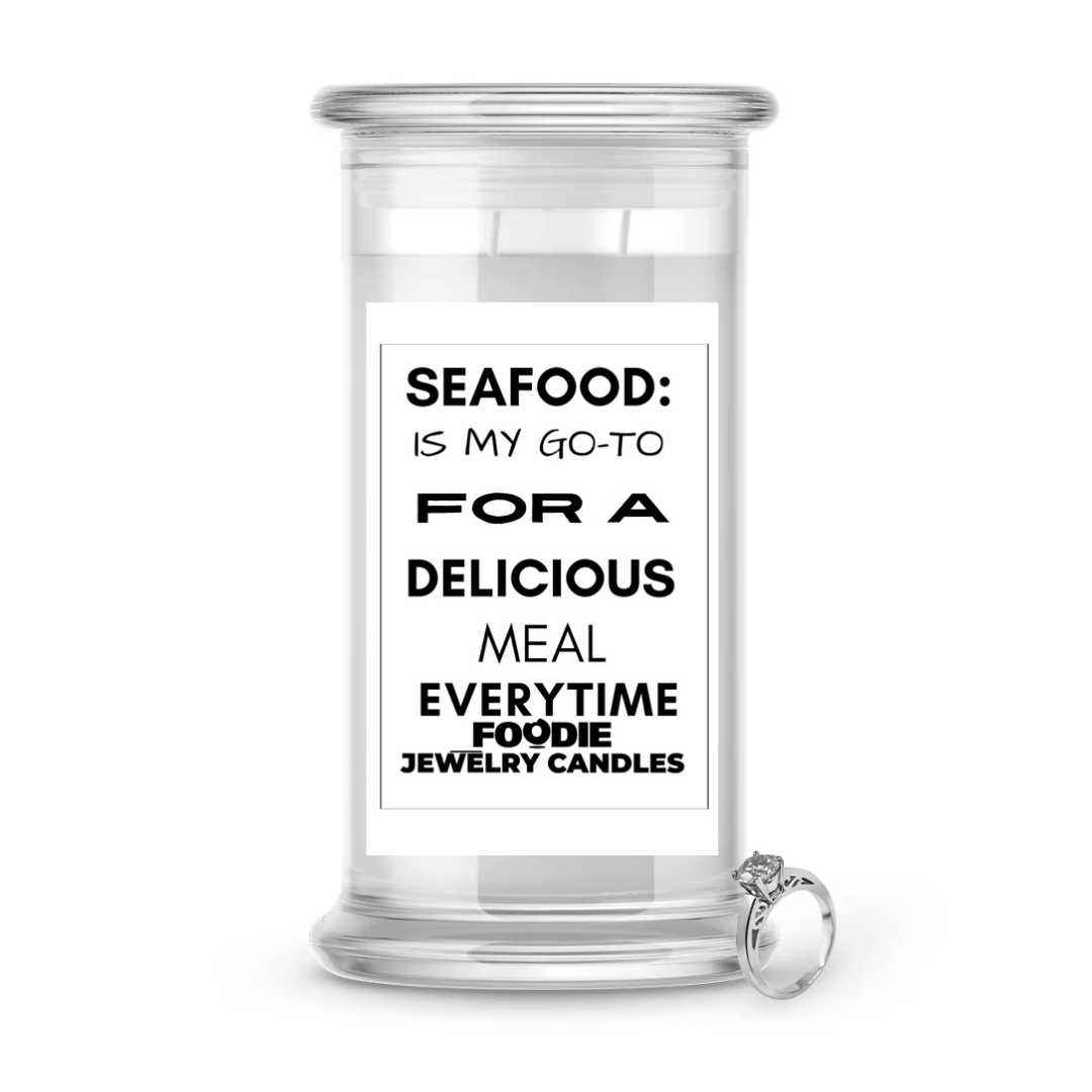 Seafood: is my go-to for a Delicious meal Everytime | Foodie Jewelry Candles