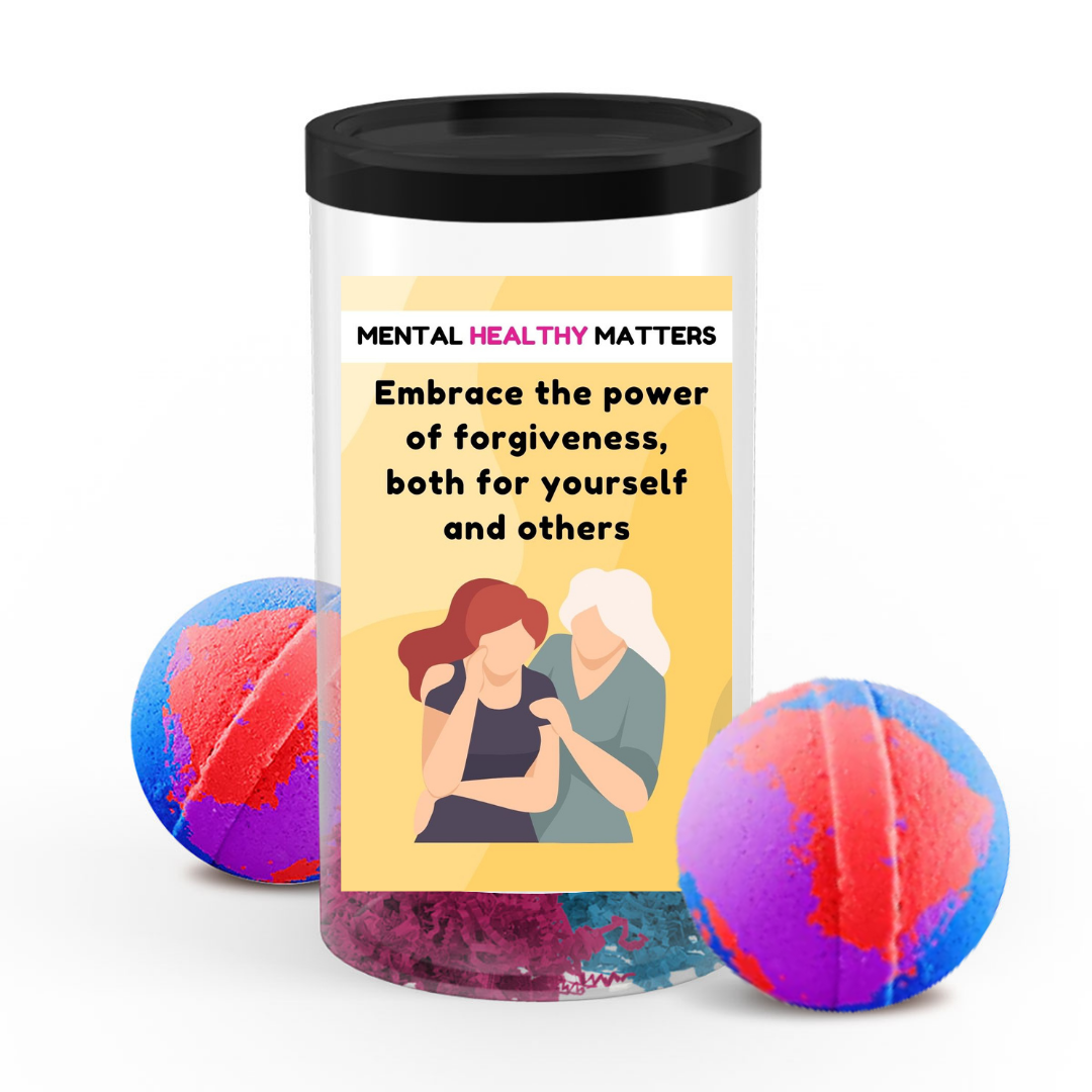 EMBRACE THE POWER OF FORGIVENESS, BOTH FOR YOURSELF AND OTHERS | MENTAL HEALTH BATH BOMBS