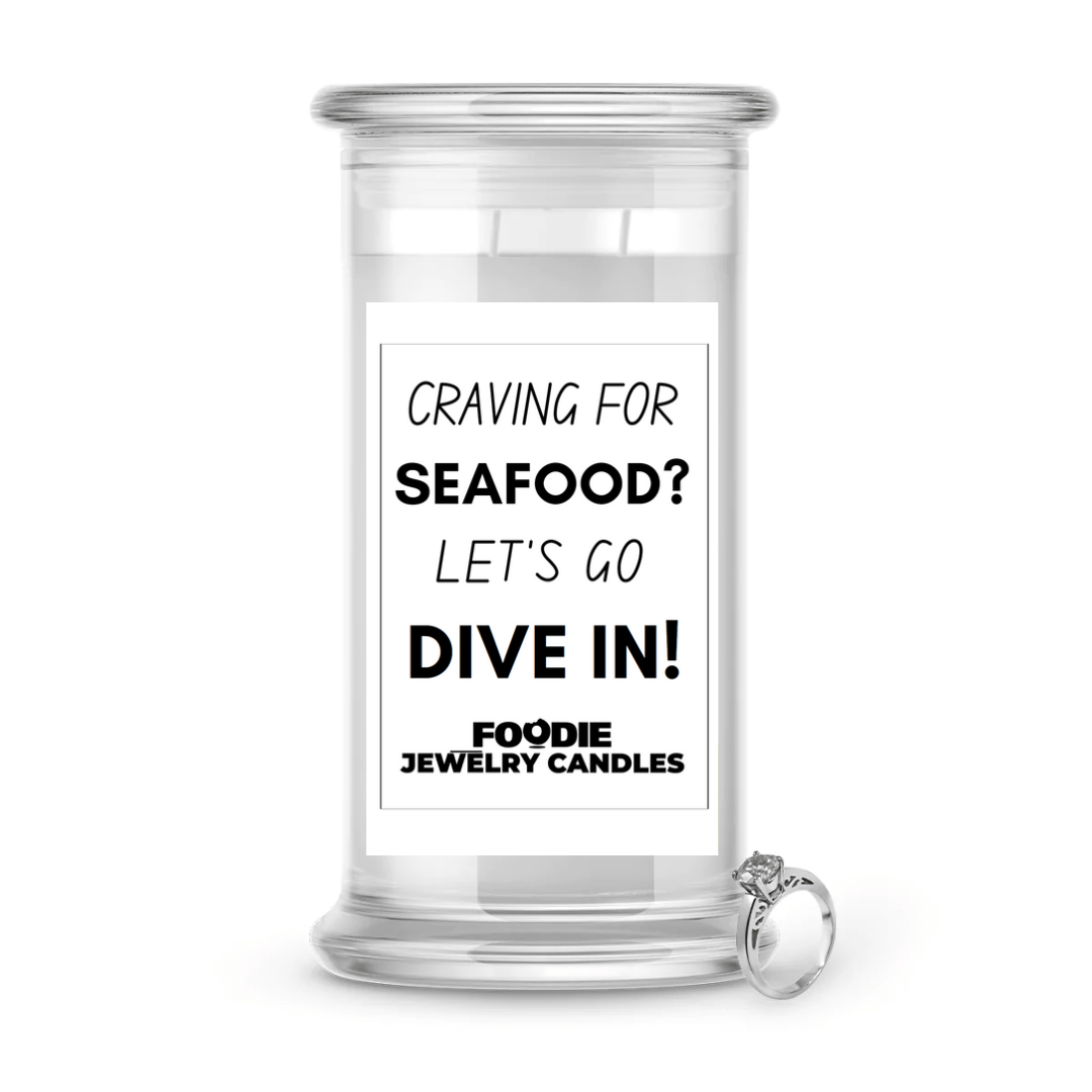 Craving For Seafood? Let's Go Dive in! | Foodie Jewelry Candles