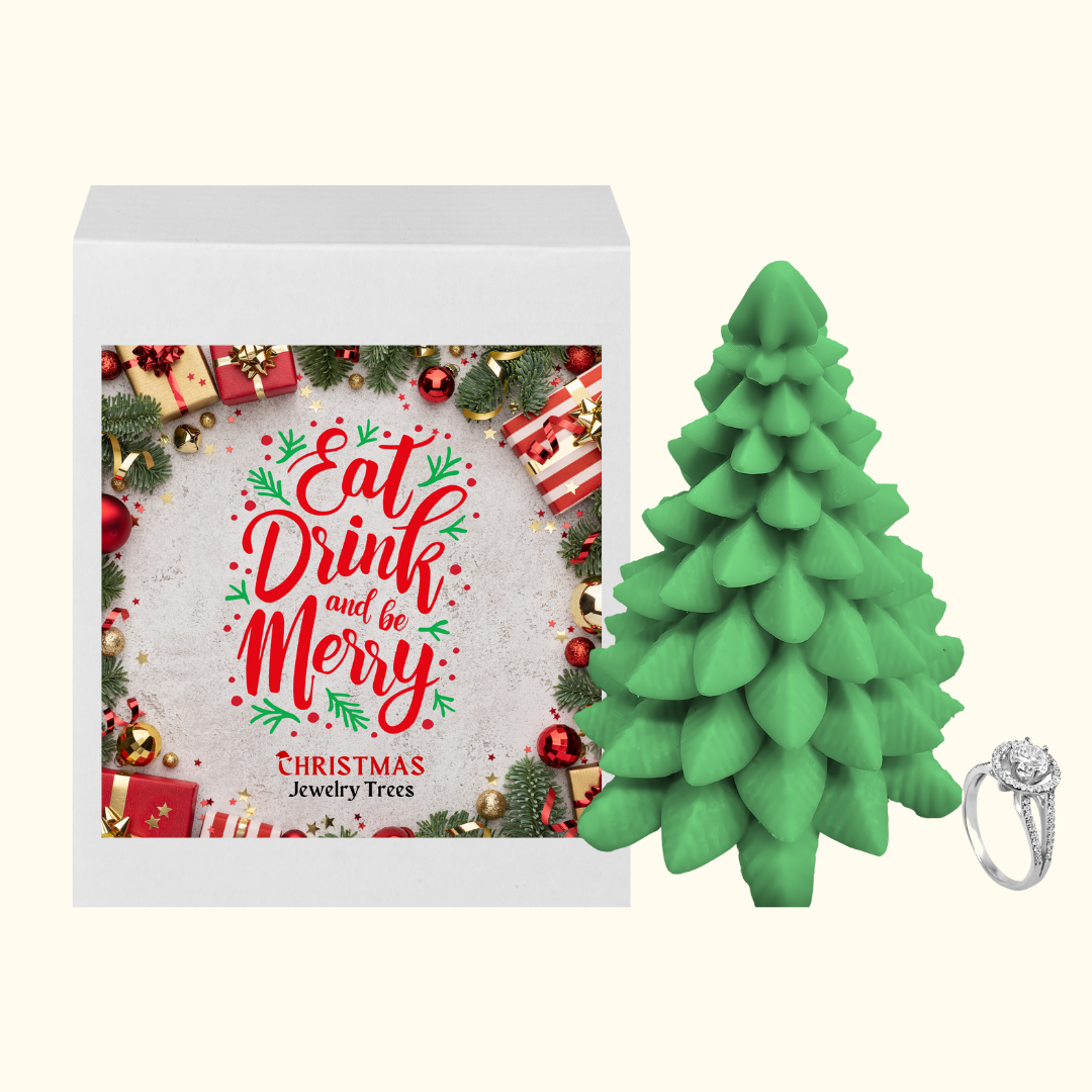 Eat Drink and be Merry | Christmas Jewelry Tree