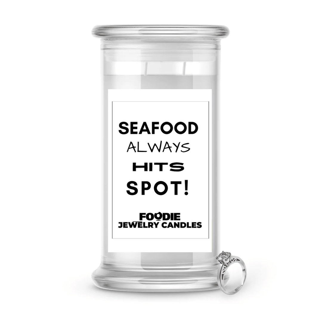 Seafood Always Hits Spot! | Foodie Jewelry Candles