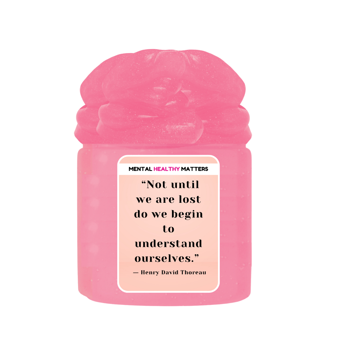 NOT UNTIL WE ARE LOST DO WE BEGIN TO UNDERSTAN OURSELVES | MENTAL HEALTH SLIMES