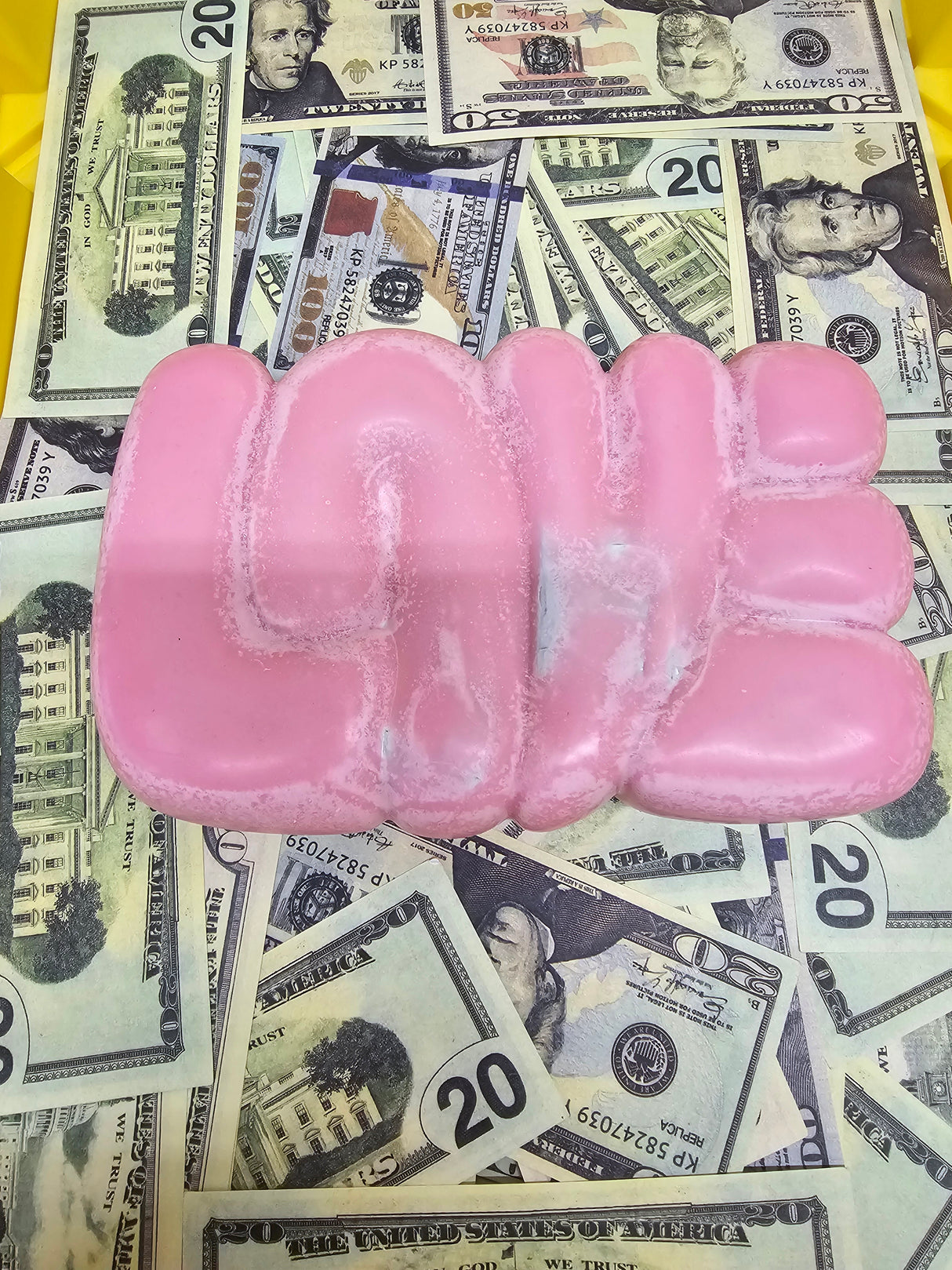 Giant "LOVE" Cash Wax Melt