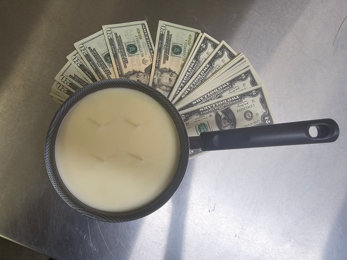 Giant Pot Cash Candle