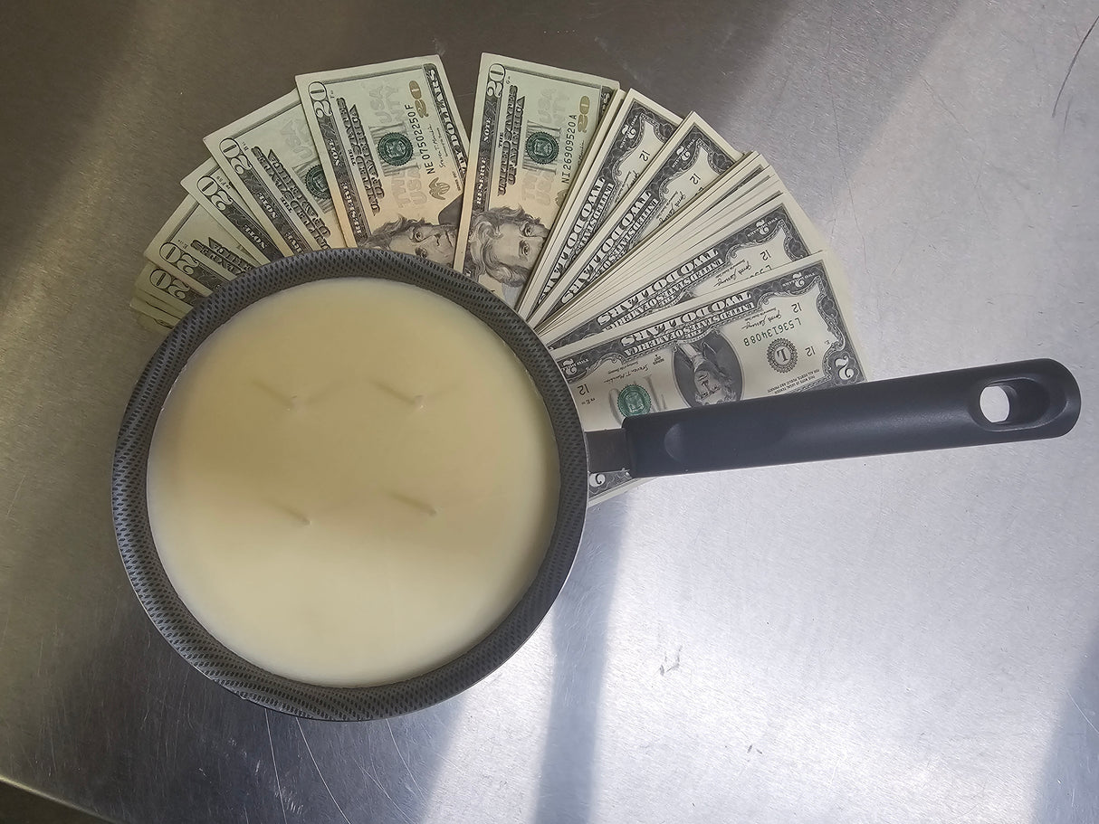 Giant Pot Cash Candle