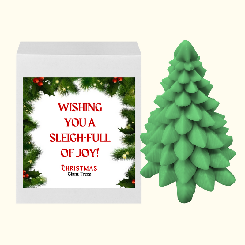 Wishing You a Sleigh-full of Joy! | Christmas Giant Tree
