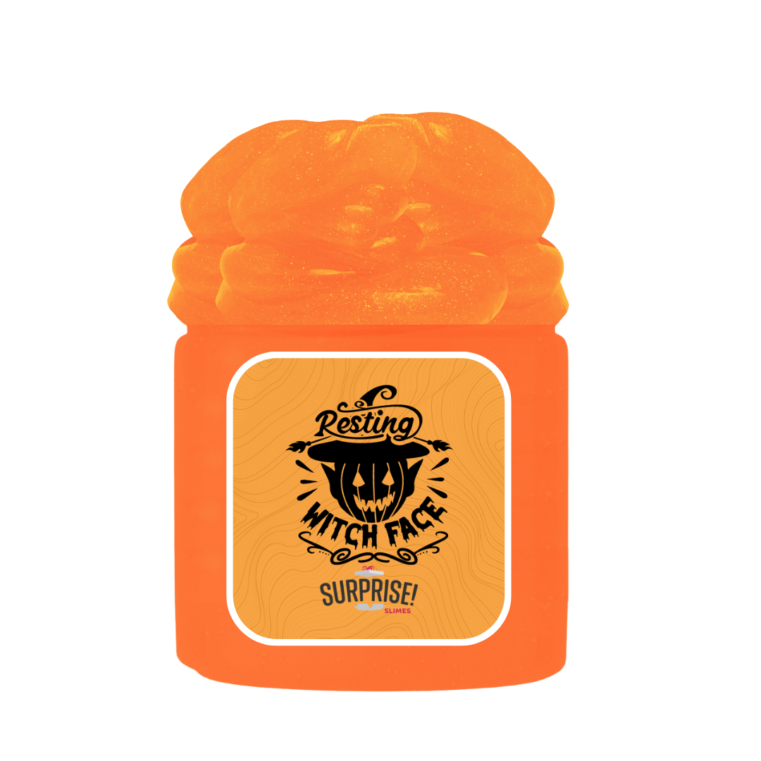 RESTING WITCH FACE HALLOWEEN SLIME