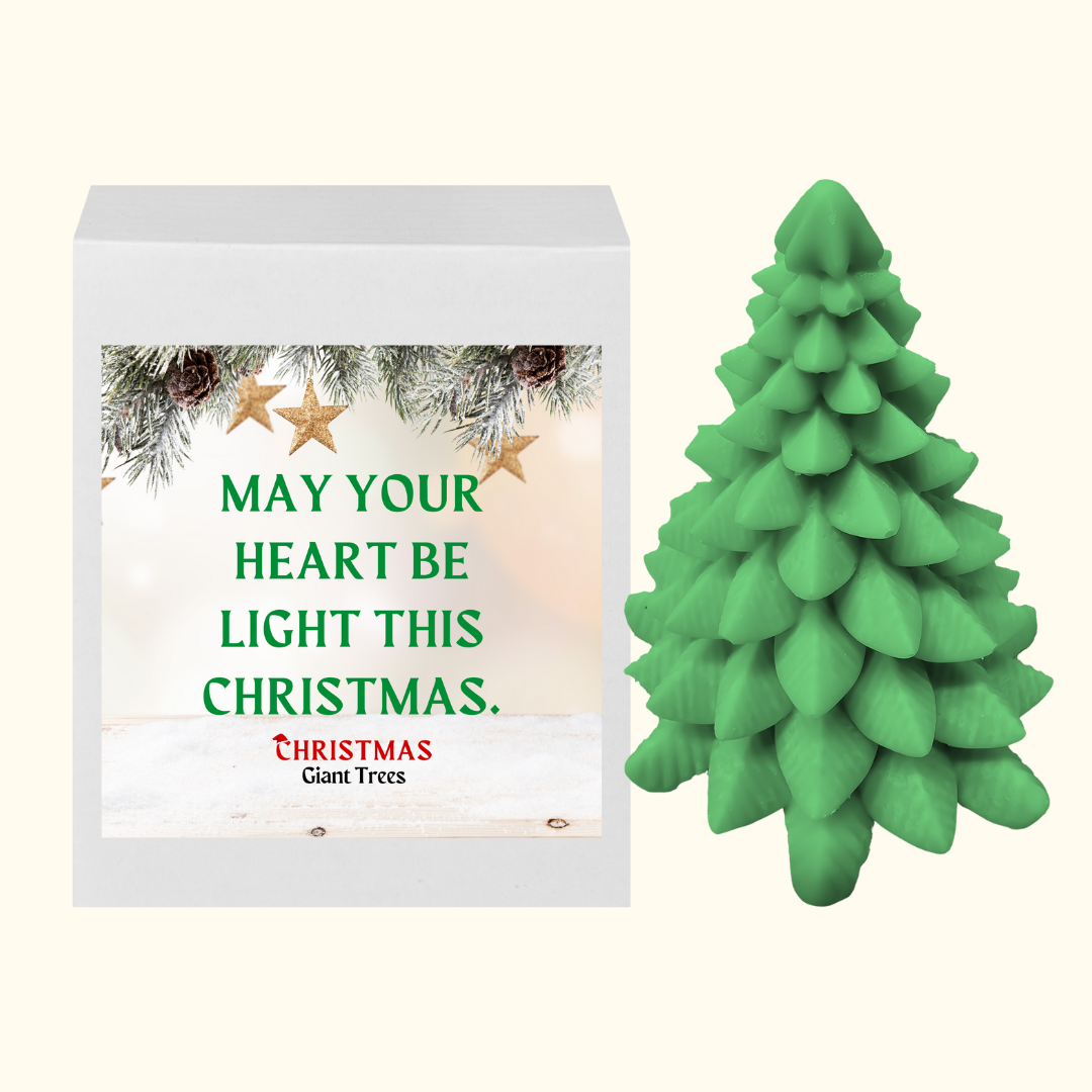 May Your Heart be Light this Christmas | Christmas Giant Tree