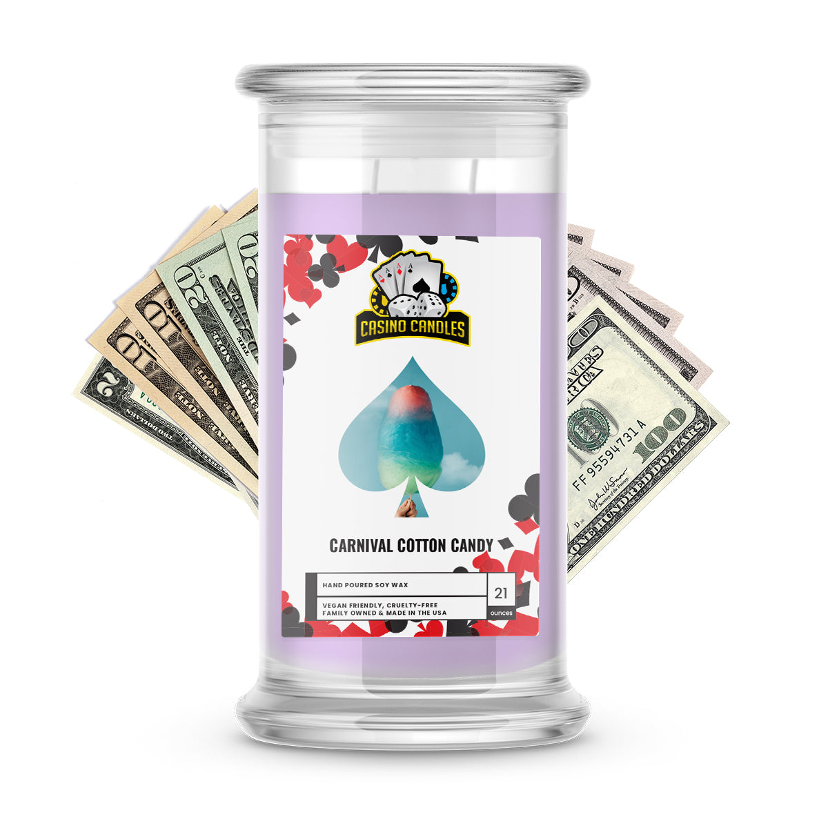 Carnival Cotton Candy | Cash Casino Candles