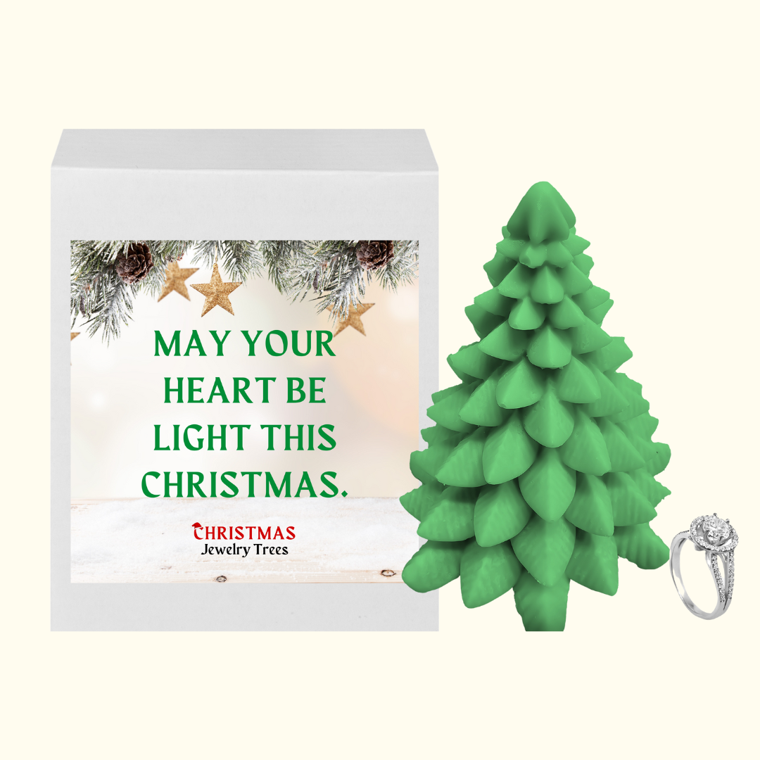 May Your Heart be Light this Christmas | Christmas Jewelry Tree