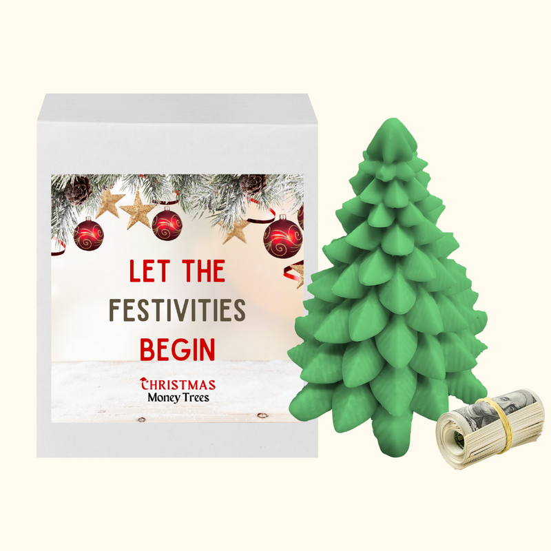 Let the Festivities Begin | Christmas Cash Tree