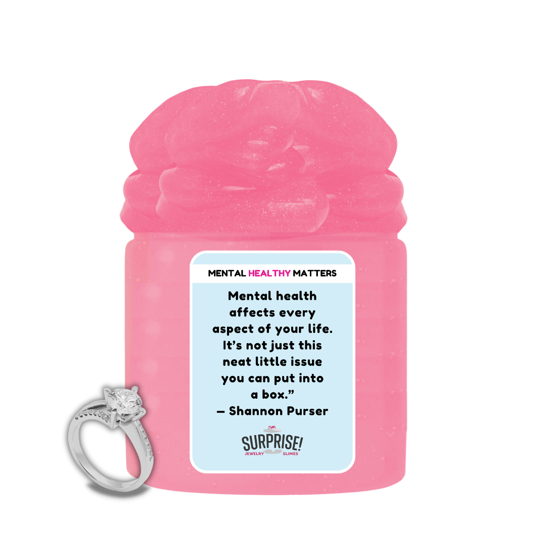 NOTHING CAN DIM THE LIGHT THAT SHINES FROM WITHIN - MAYA ANGELOU | MENTAL HEALTH JEWELRY SLIMES