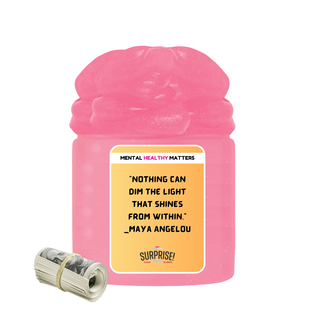 MENTAL HEALTH AFFECTS EVERY ASPECT OF YOUR LIFE. IT'S NOT JUST THIS NEAT LITTLE ISSUE YOU CAN PUT INTO A BOX - SHANNON PURSER | MENTAL HEALTH CASH SLIMES