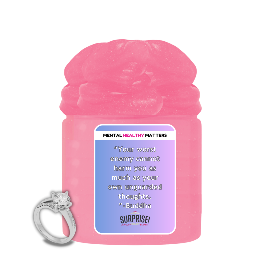 NOT UNTIL WE ARE LOST DO WE BEGIN TO UNDERSTAND OURSELVES - NENRY DAVID THOREAU | MENTAL HEALTH JEWELRY SLIMES