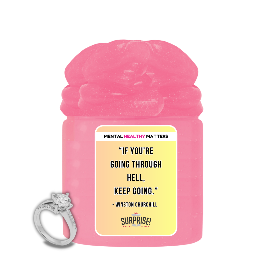 WE ARE NOT OUR TRAUMA. WE ARE NOT OUR BRAIN CHEMISTRY. THAT'S PART OF WHO WE ARE, BUT WE'RE SO MUCH MORE THAN THAT - SAM J MILLER | MENTAL HEALTH JEWELRY SLIMES