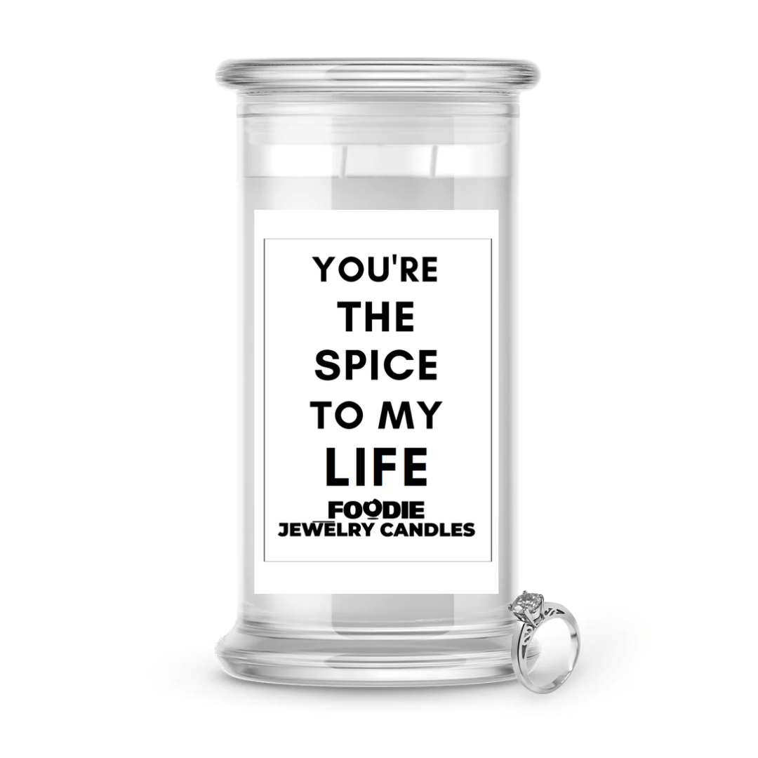 You're the spice to my life | Foodie Jewelry Candles