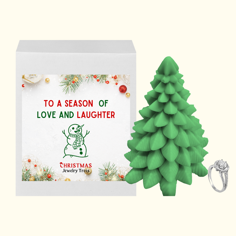 To a Season of Love and Laughter | Christmas Jewelry Tree