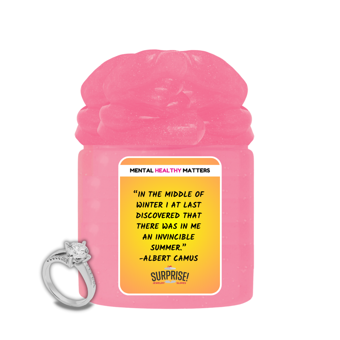WHEN YOU TAKE CARE OF YOURSELF, YOU'RE A BETTER PERSON FOR OTHERS. WHEN YOU FEEL GOOD ABOUT YOURSELF, YOU TREAT OTHERS BETTER - SOLANGE KNOWLES | MENTAL HEALTH JEWELRY SLIMES