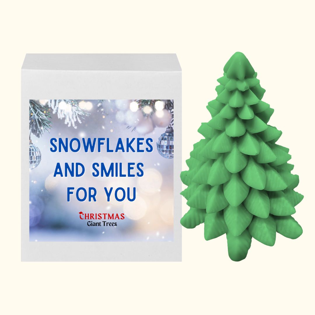 Snowflakes and Smiles For You | Christmas Giant Tree