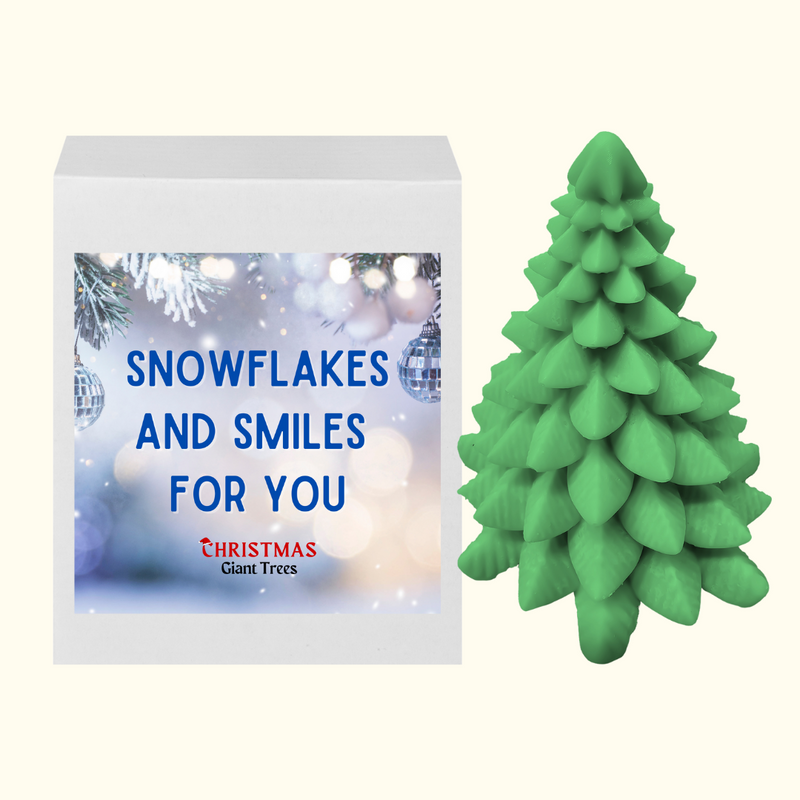 Snowflakes and Smiles  For You | Christmas Giant Tree