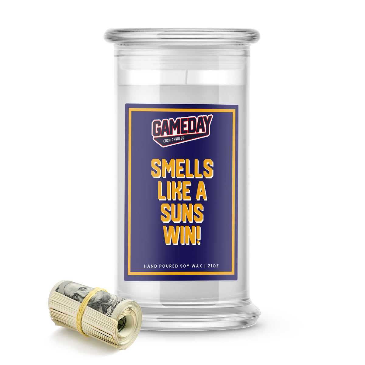 Phoenix Suns Game Day Cash Candles