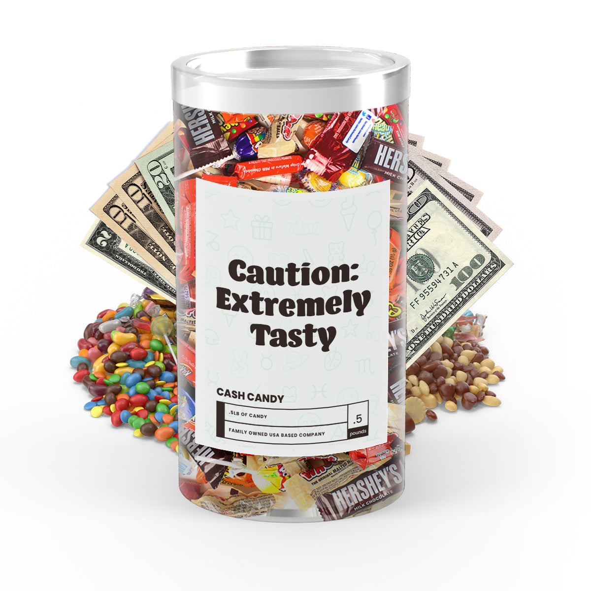 Caution: Extremely Tasty Cash Candy