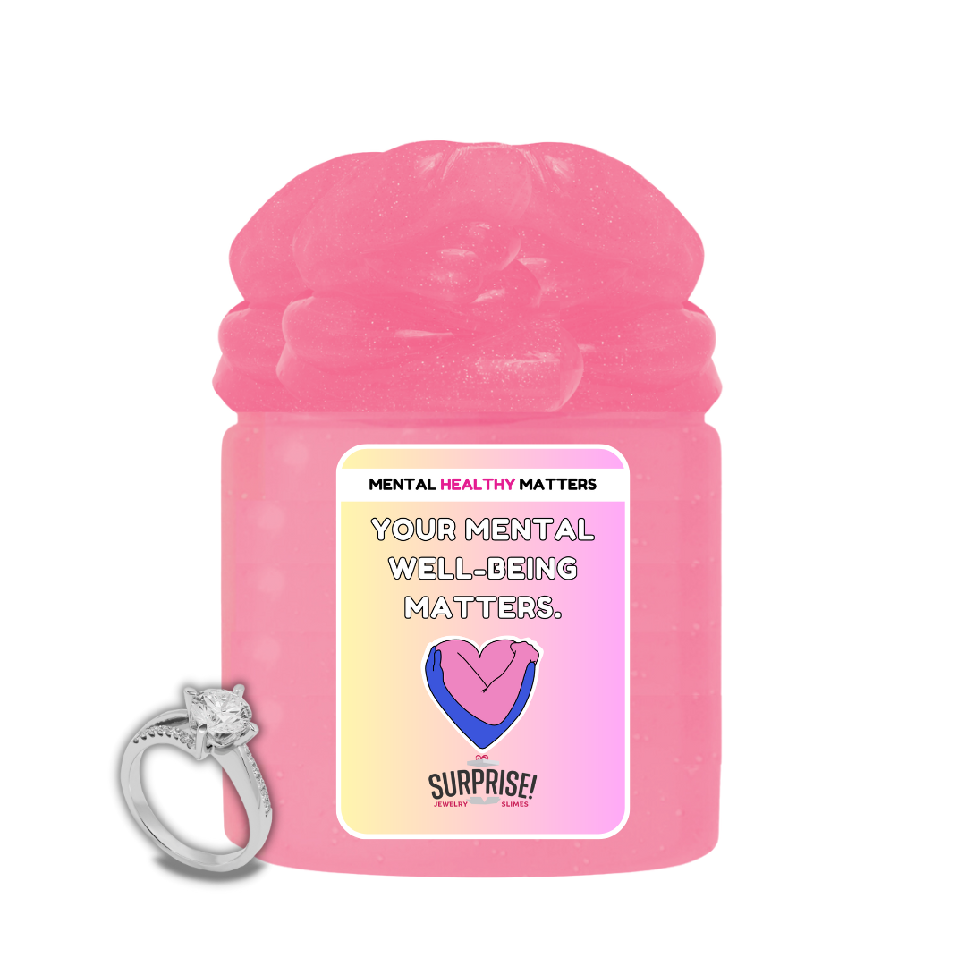 YOUR MENTAL WELL-BEING MATTERS | MENTAL HEALTH JEWELRY SLIMES