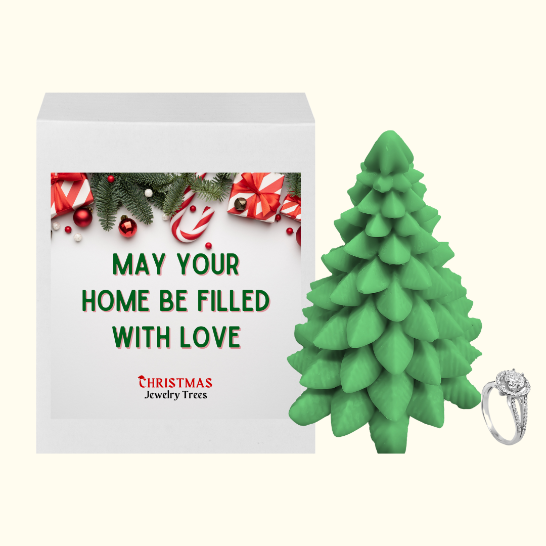 May Your Home Be Filled with Love | Christmas Jewelry Tree