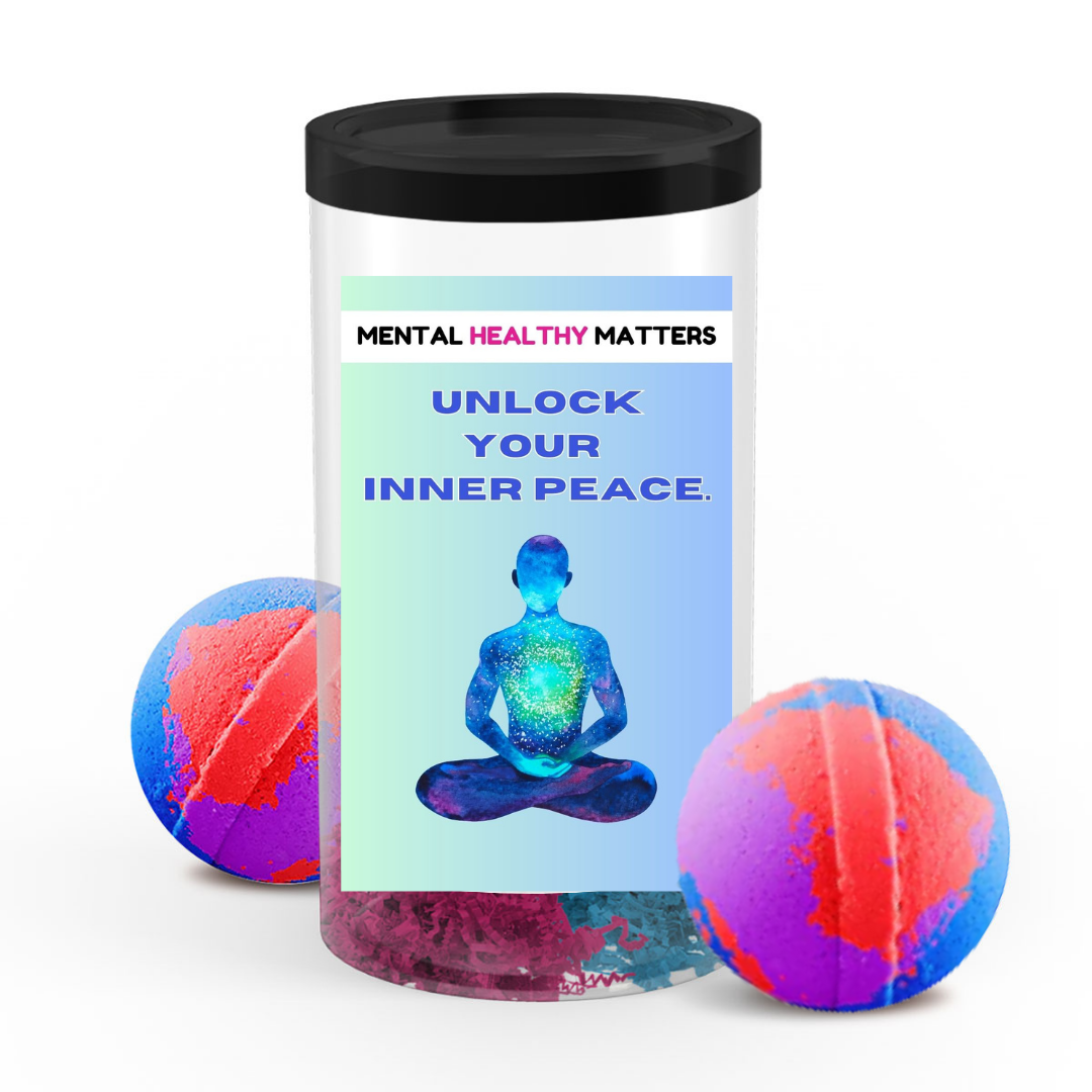 UNLOCK YOUR INNER PEACE | MENTAL HEALTH BATH BOMBS