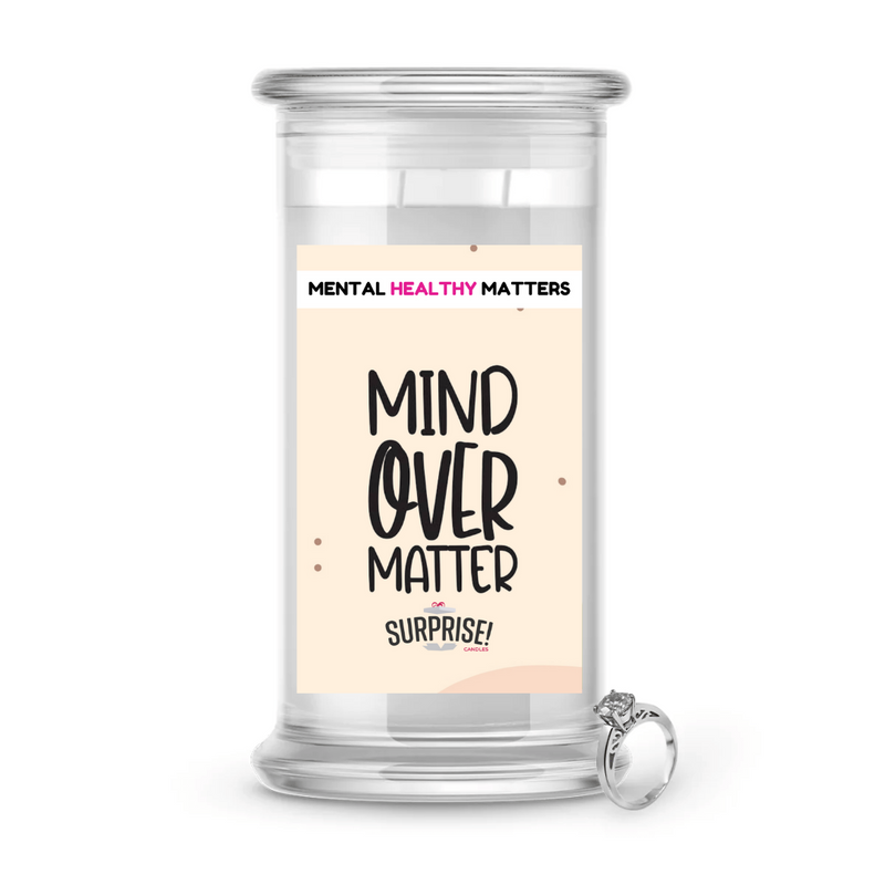 MIND OVER MATTER | MENTAL HEALTH JEWELRY CANDLES