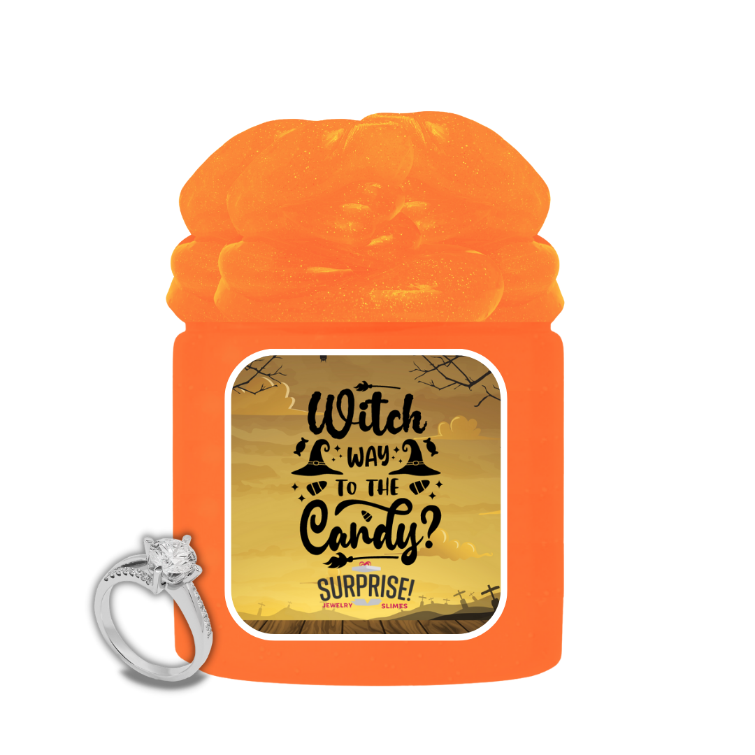 WITCHES WAY TO THE CANDY HALLOWEEN JEWELRY SLIME
