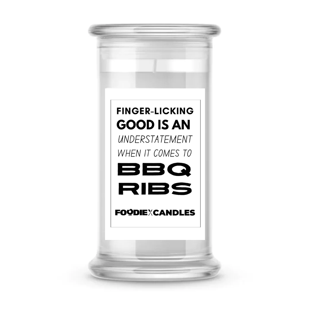 Finger-licking good is an understatement when it comes to BBQ ribs | Foodie Candles