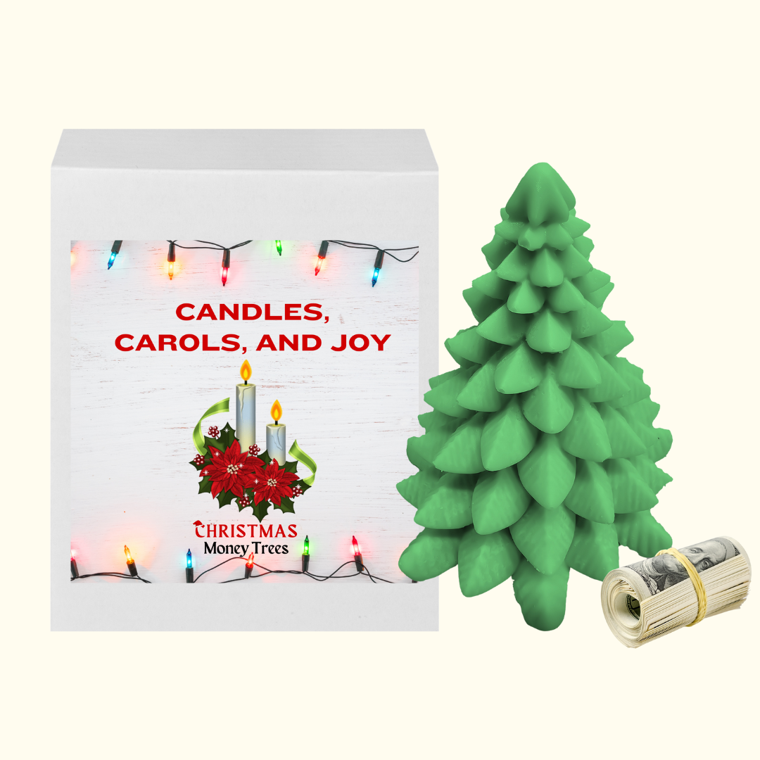 Candles, Carols, and joy | Christmas Cash Tree