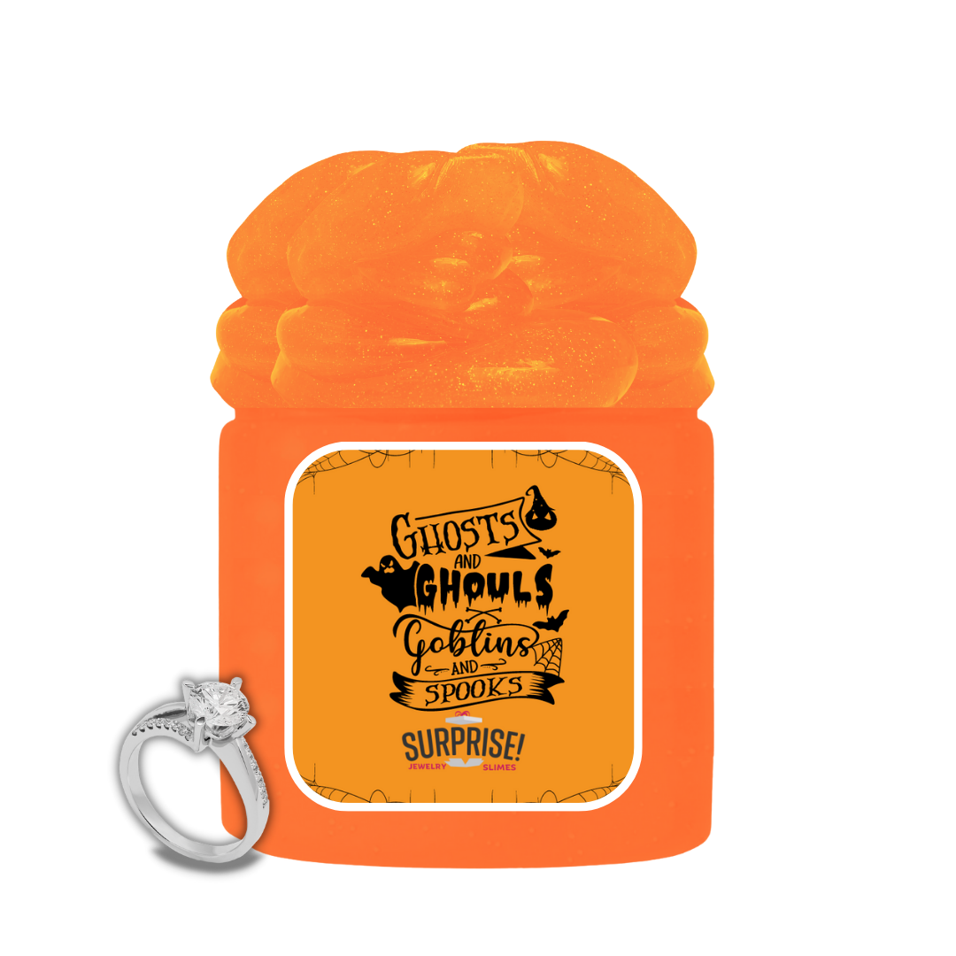 GHOSTS AND GHOULS GOBLINS AND SPOOKS HALLOWEEN JEWELRY SLIME