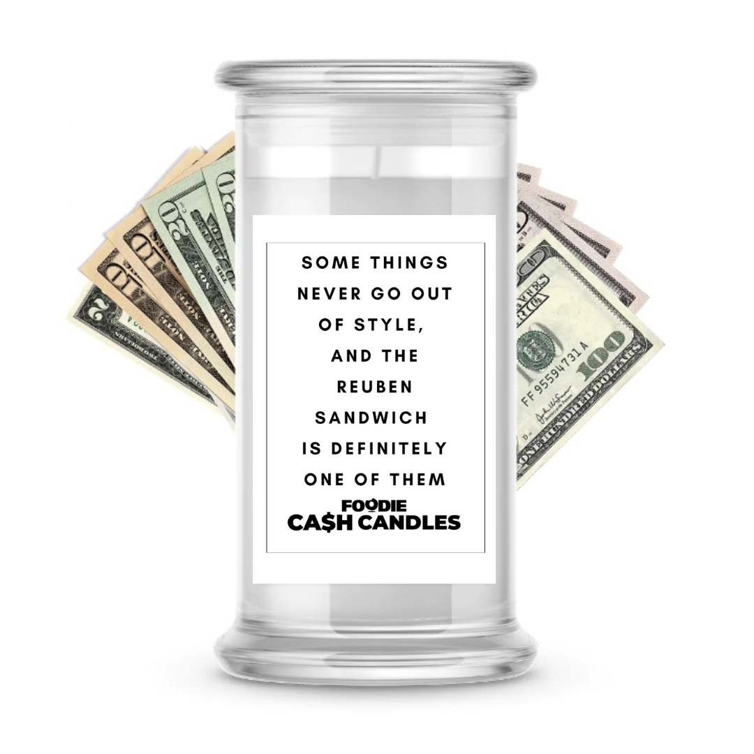 Some things never go out of styles, and the reuben sandwich is definitely one of them | Foodie Cash Candles