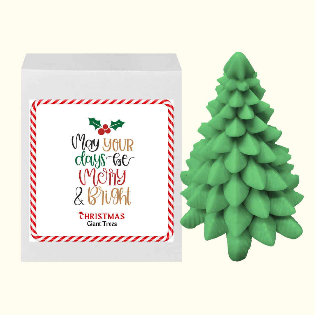 May Your Days be Merry and Bright | Christmas Giant Tree