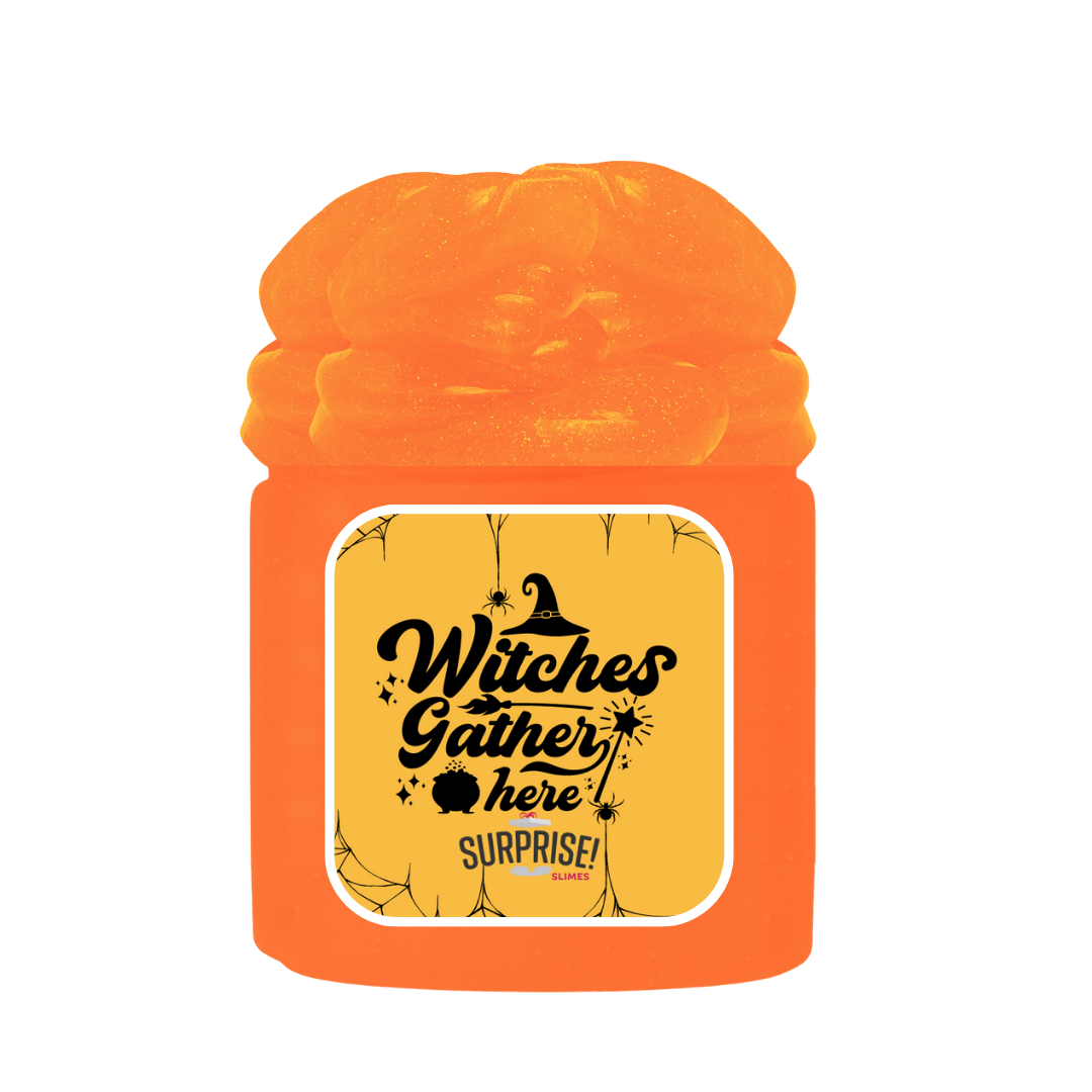 WITCHES GATHER HERE HALLOWEEN SLIME