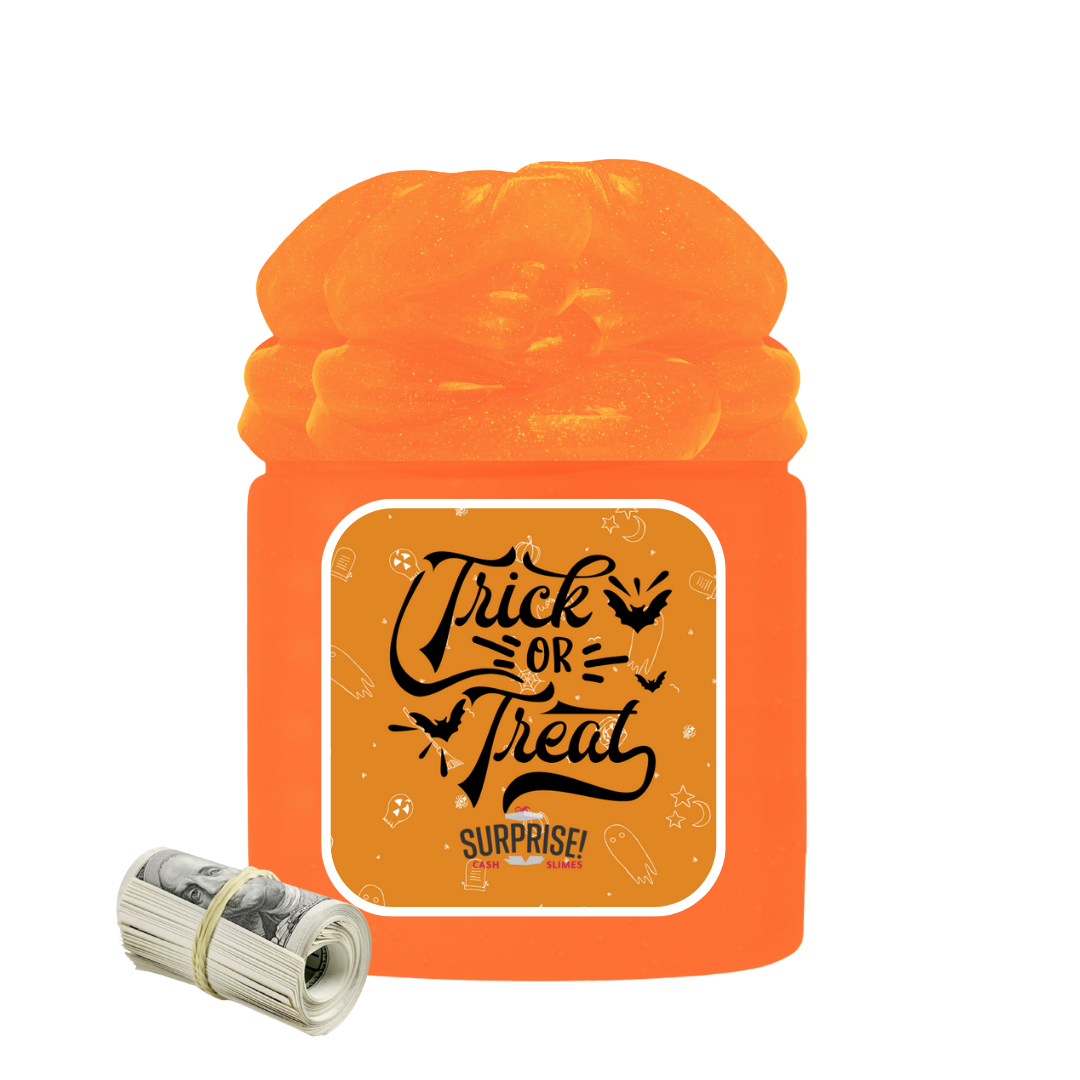 TRICK OR TREAT HALLOWEEN CASH SLIME